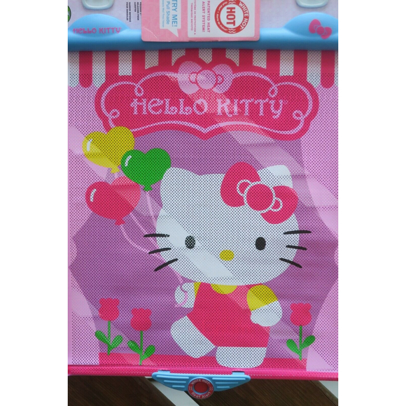 NEW Munchkin Sanrio HELLO KITTY Car Sunblock Sun Shade w/ HEAT ALERT SYSTEM - Picture 2 of 11